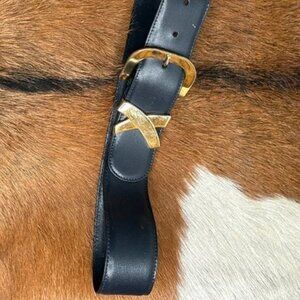 Paloma Picasso women’s navy color belt